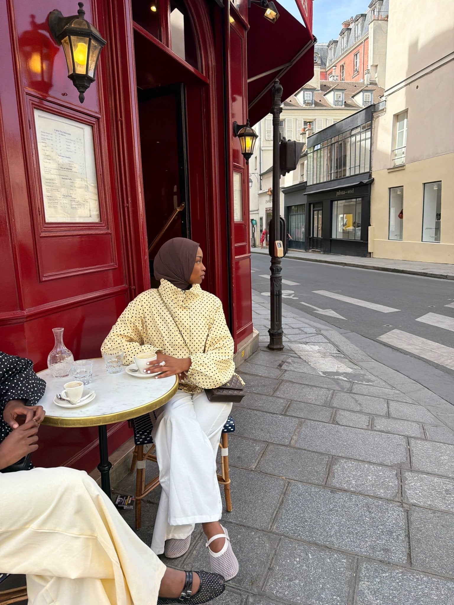 Veste Lola Jaune (Pois blancs) - TAHIRA