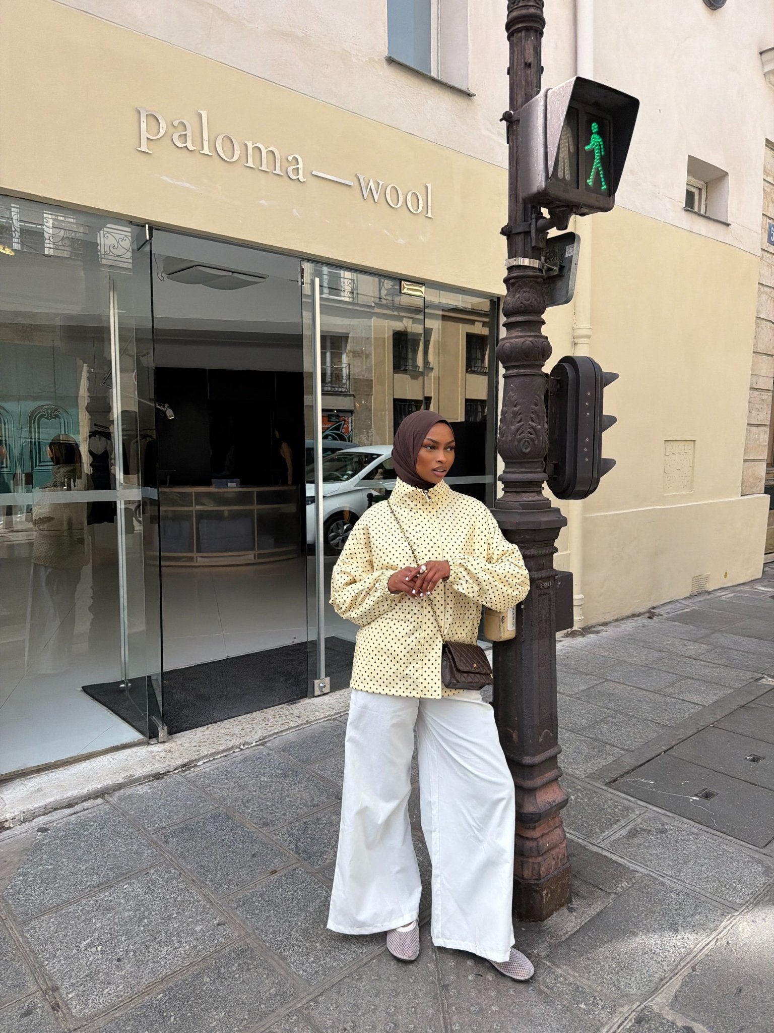 Veste Lola Jaune (Pois blancs) - TAHIRA