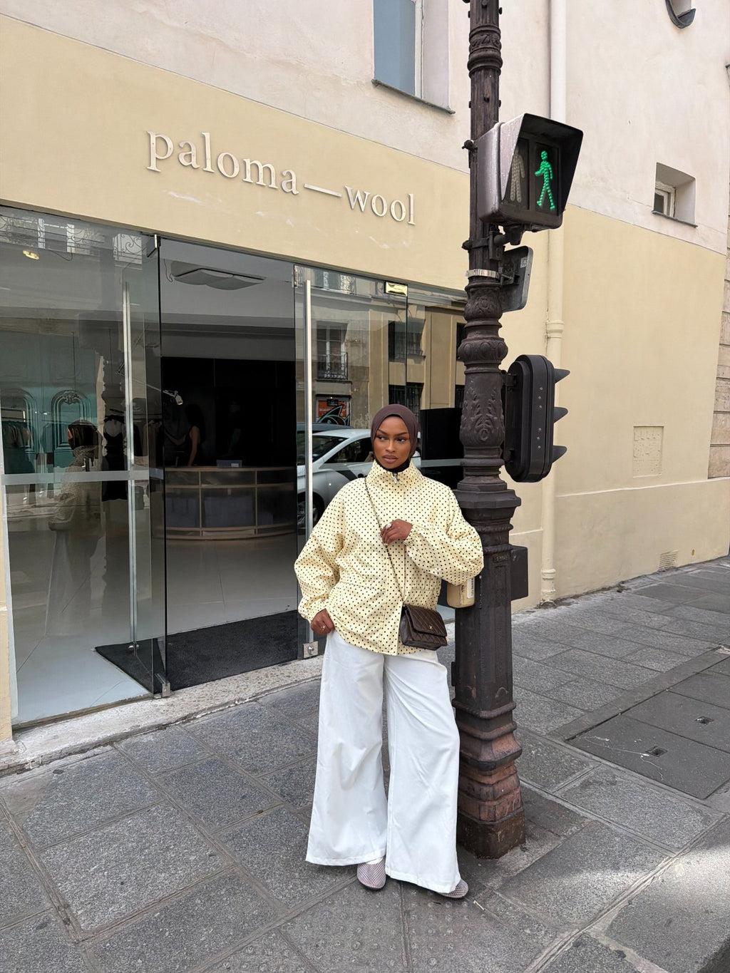 Veste Lola Jaune (Pois blancs) - TAHIRA