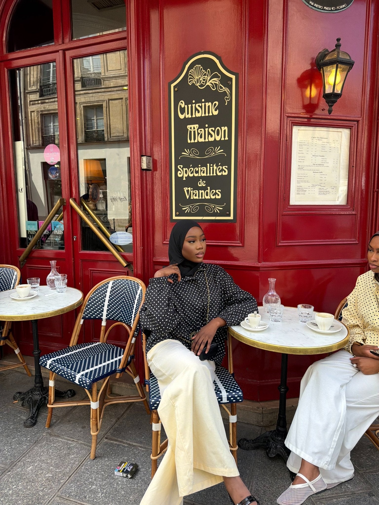 Veste Lola Noir (Pois blancs) - TAHIRA
