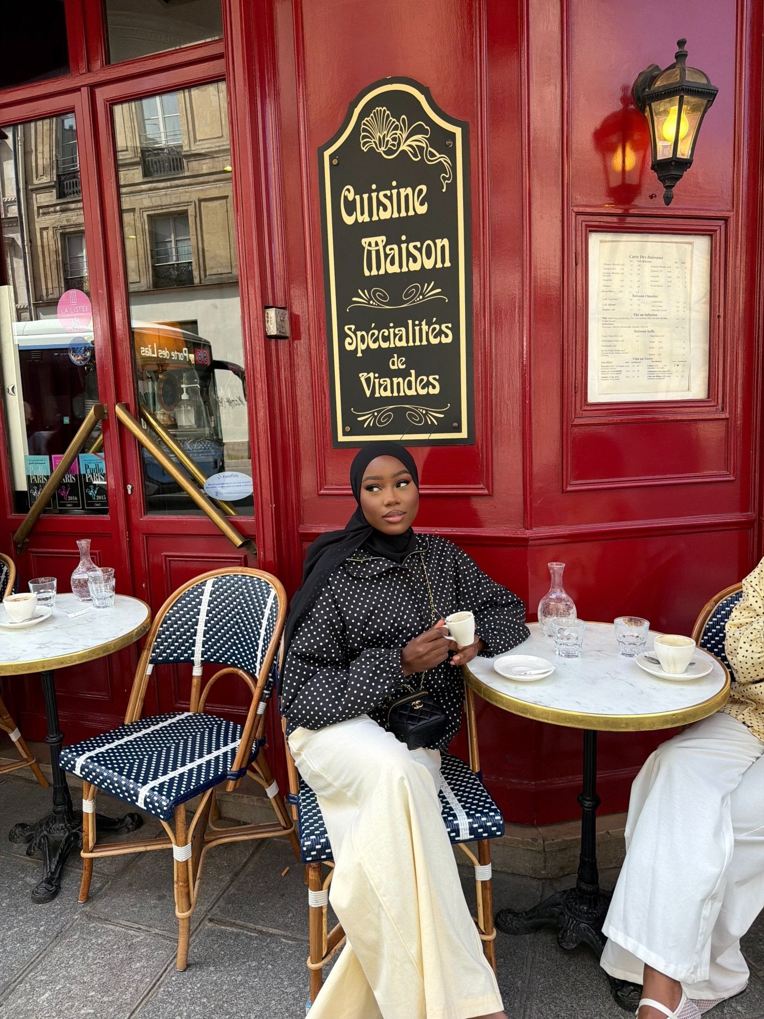 Veste Lola Noir (Pois blancs) - TAHIRA