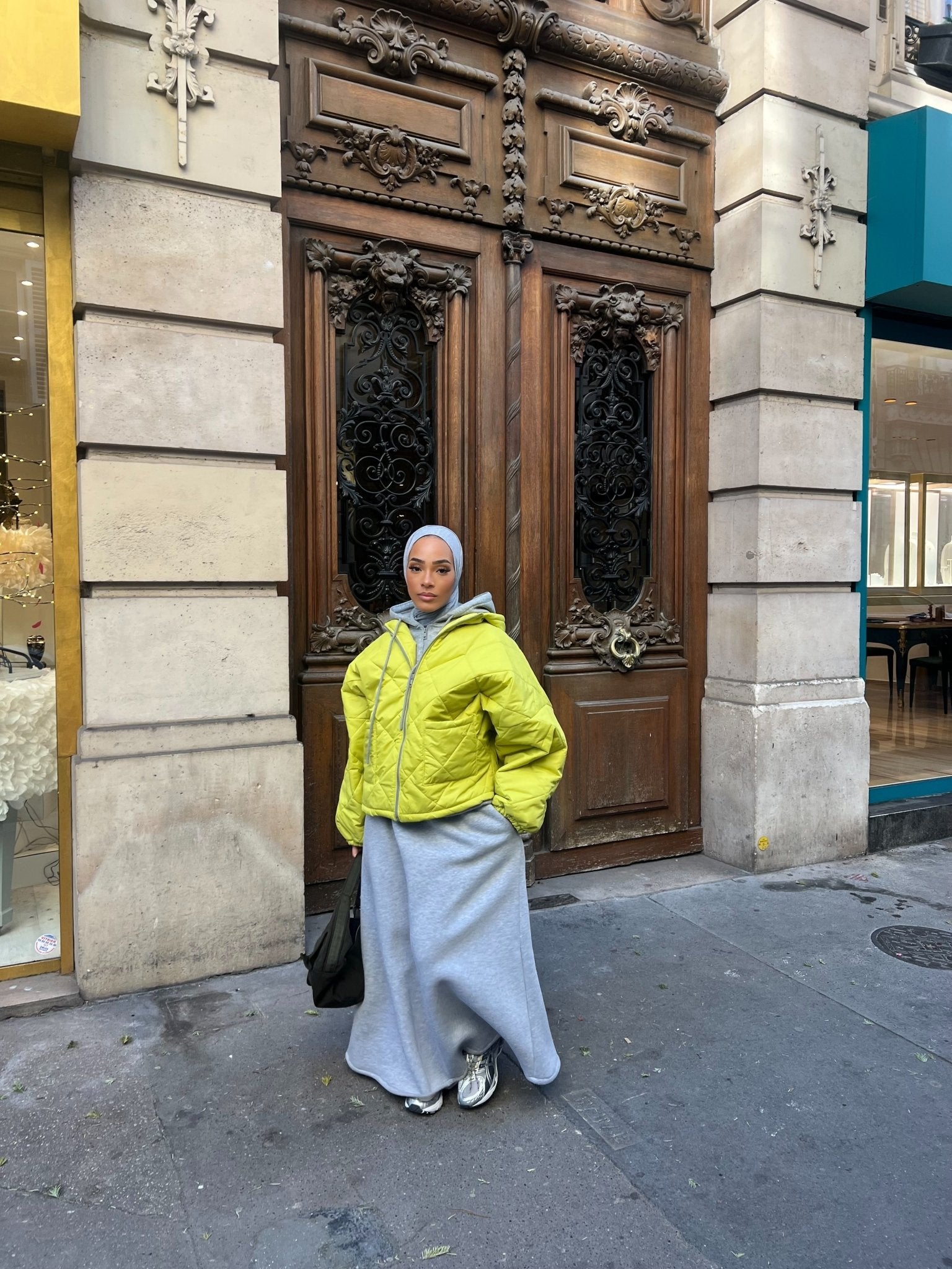 Veste Matelassé Ohio Verte - TAHIRA